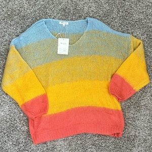 Red Dress Boutique Rainbow Sweater